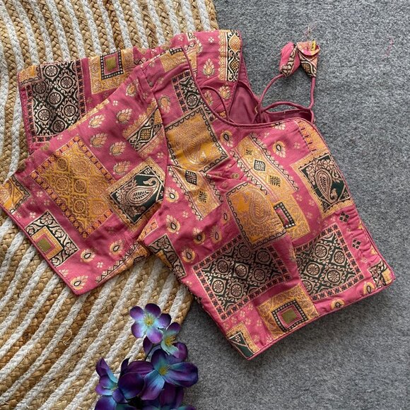 MULTI COLOR BLOUSE - Picture 16 of 16